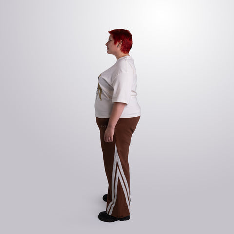 Adjustable Wide-leg Sweatpants