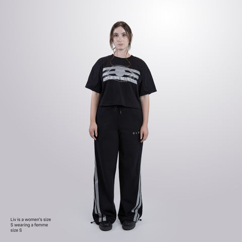 Redacted Crop Tee