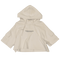 Short Sleeve Crop Fleece Hoodie