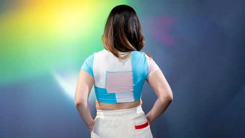 Prism Cropped Babytee