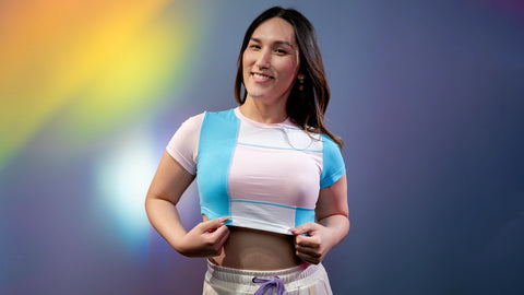 Prism Cropped Babytee