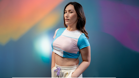 Prism Cropped Babytee