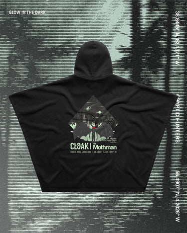 MOTHMAN CLOAK BLK