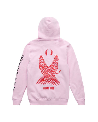 5YR EVIL HOODIE PINK