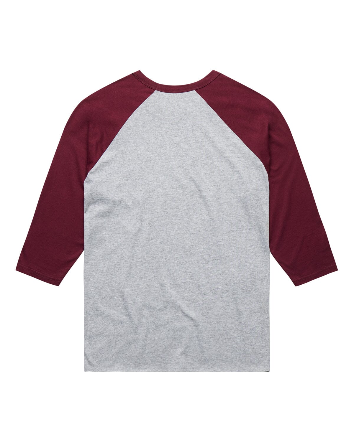 ACADEMY RAGLAN GREY/BURGUNDY TEE DARK ACADEMIA 