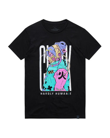 HARDLY HUMAN/E TEE BLACK TEE HARDLY HUMANE 