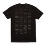 QUINQUENNIAL KEEPSAKE TEE BLK TEE QUINQUENNIAL KEEPSAKE 