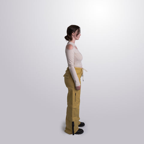 Cargo Zip Pants