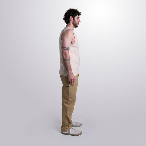 Seamed Panel Tank Top