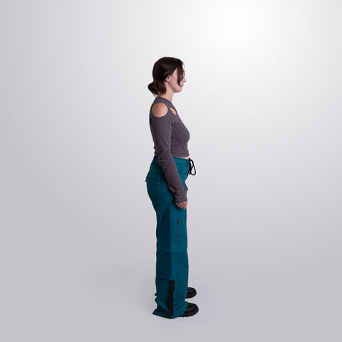 Cargo Zip Pants
