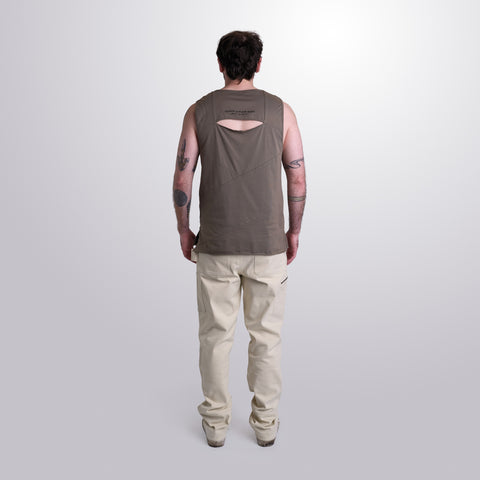 Seamed Panel Tank Top