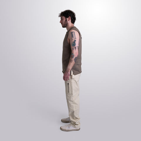 Seamed Panel Tank Top