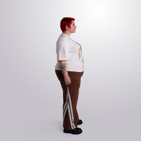 Adjustable Wide-leg Sweatpants