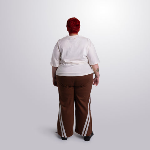 Adjustable Wide-leg Sweatpants