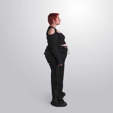 Cargo Zip Pants