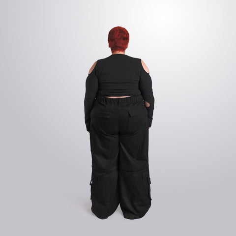 Cargo Zip Pants