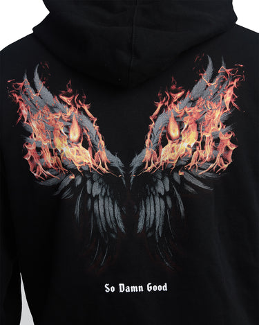 SO DAMN GOOD HOODIE BLK