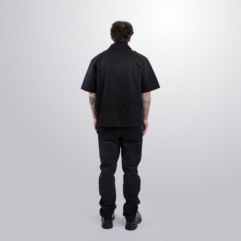 Twill Short Sleeve Shacket