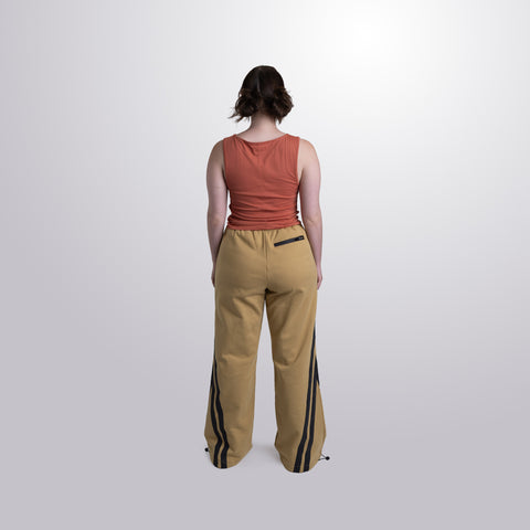 Adjustable Wide-leg Sweatpants