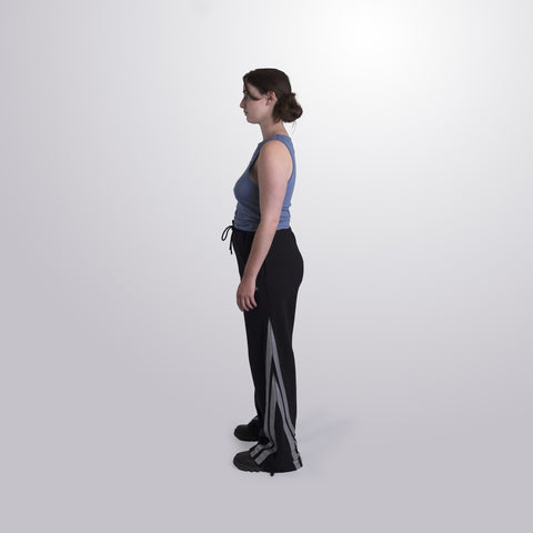 Adjustable Wide-leg Sweatpants