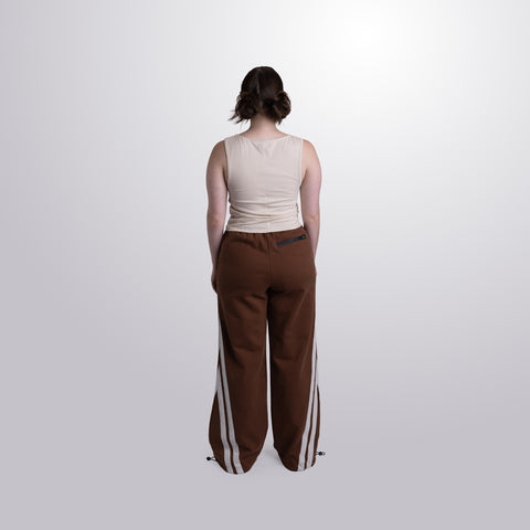 Adjustable Wide-leg Sweatpants