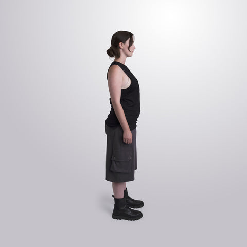 Seamed Panel Tank Top