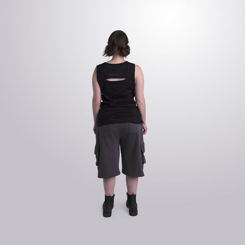 Seamed Panel Tank Top