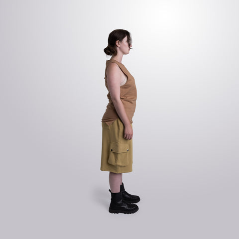Seamed Panel Tank Top