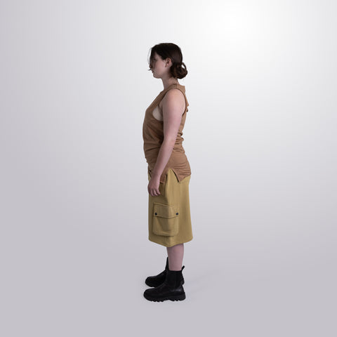 Seamed Panel Tank Top