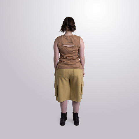 Seamed Panel Tank Top