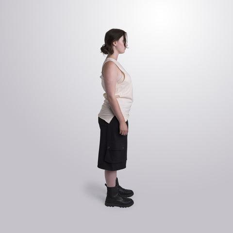Seamed Panel Tank Top