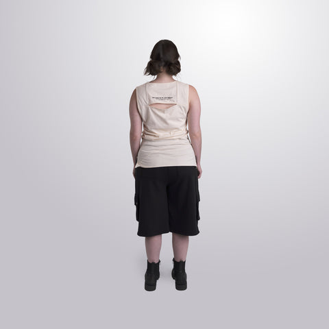 Seamed Panel Tank Top