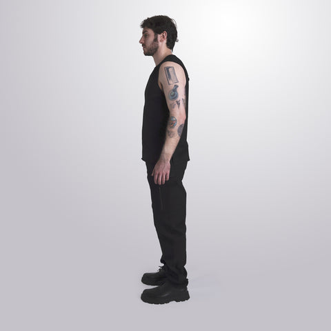 Seamed Panel Tank Top