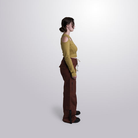 Cargo Zip Pants