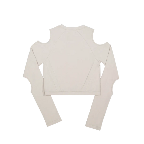 Cutout Cropped Long Sleeve