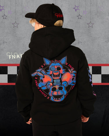 FNAF HEADLINERS HOODIE BLK