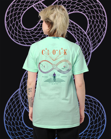 INFINITUM SERPENTIS TEE MINT