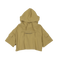 Short Sleeve Crop Fleece Hoodie