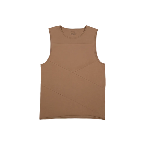 Seamed Panel Tank Top