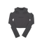 Cutout Cropped Long Sleeve