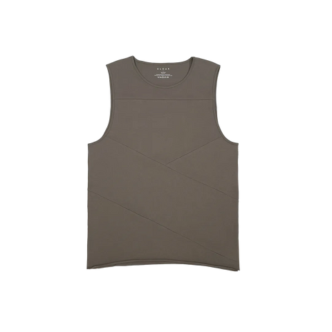 Seamed Panel Tank Top