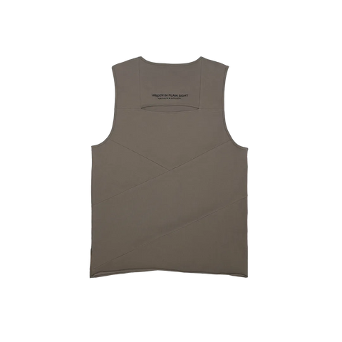 Seamed Panel Tank Top