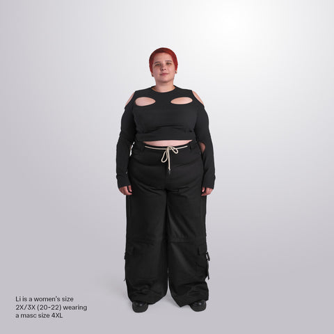 Cargo Zip Pants