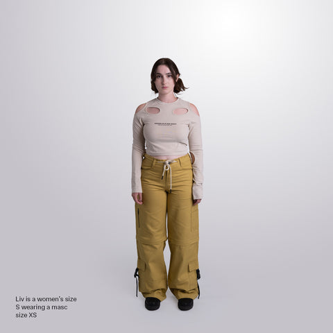 Cargo Zip Pants