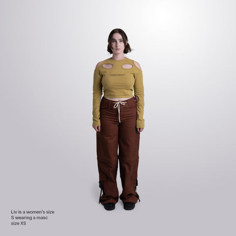 Cargo Zip Pants