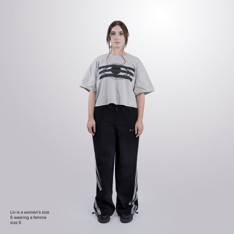Redacted Crop Tee