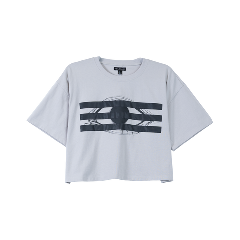 Redacted Crop Tee