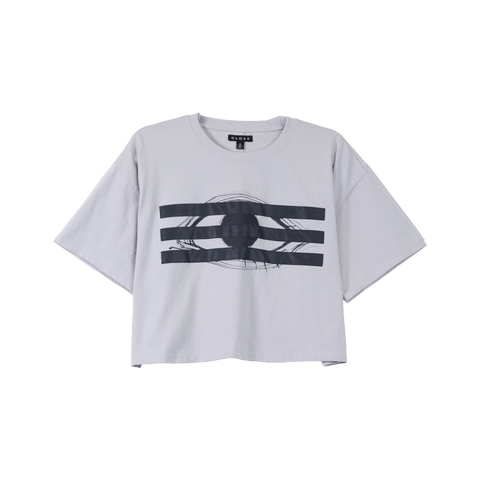 Redacted Crop Tee