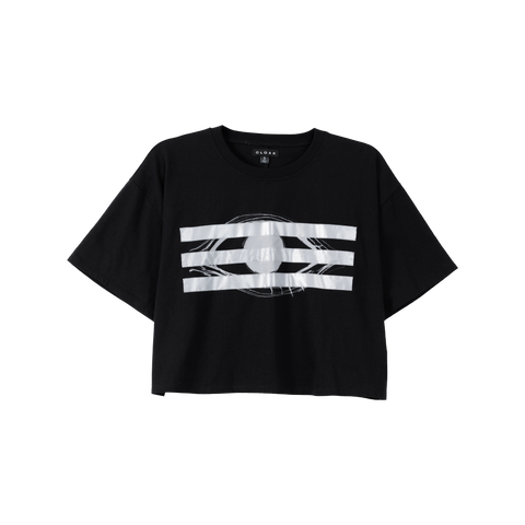 Redacted Crop Tee
