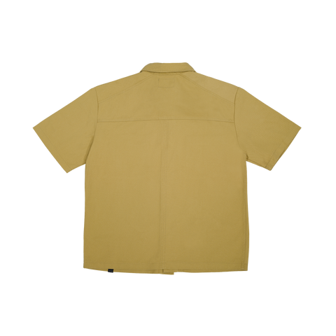 Twill Short Sleeve Shacket